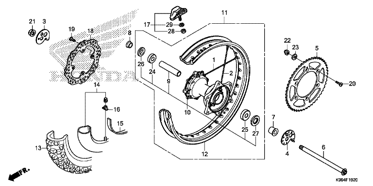 REAR WHEEL