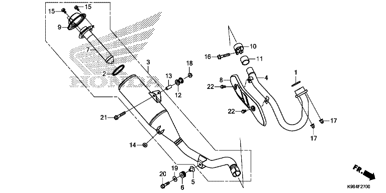 EXHAUST MUFFLER