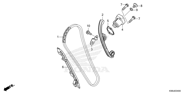 CAM CHAIN/TENSIONER