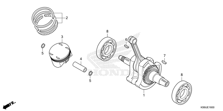 CRANKSHAFT/PISTON
