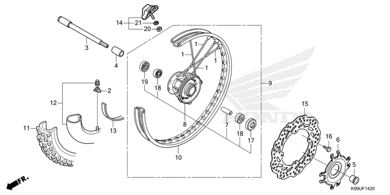 FRONT WHEEL