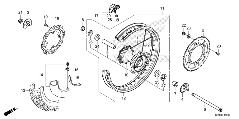 REAR WHEEL