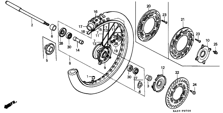 FRONT WHEEL
