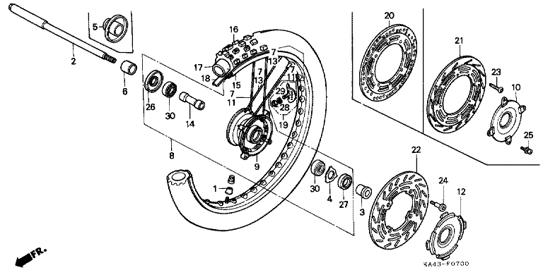FRONT WHEEL