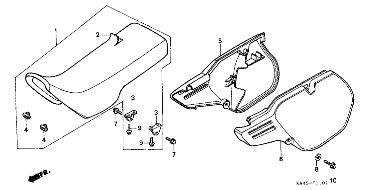 SEAT/SIDE COVER (2)