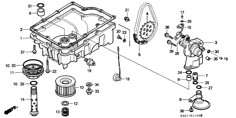 OIL PUMP/OIL PAN