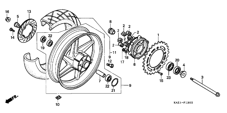 REAR WHEEL