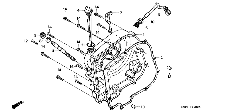 RIGHT CRANKCASE COVER