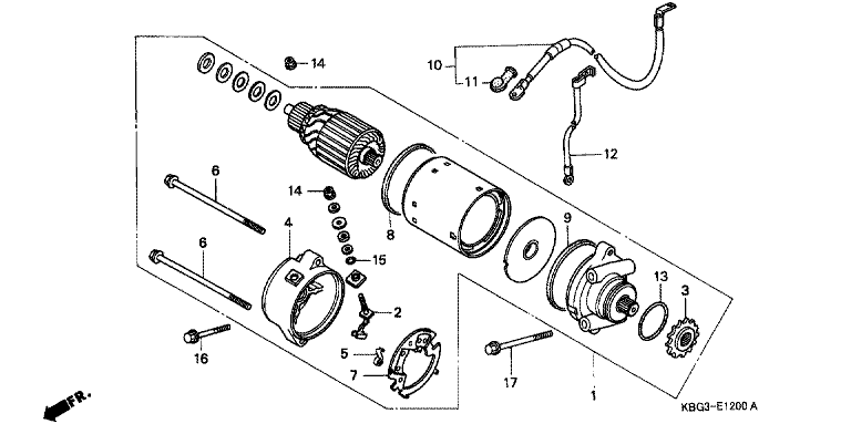 STARTING MOTOR