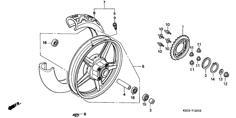 REAR WHEEL (2)