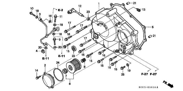 RIGHT CRANKCASE COVER