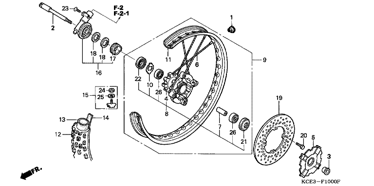 FRONT WHEEL