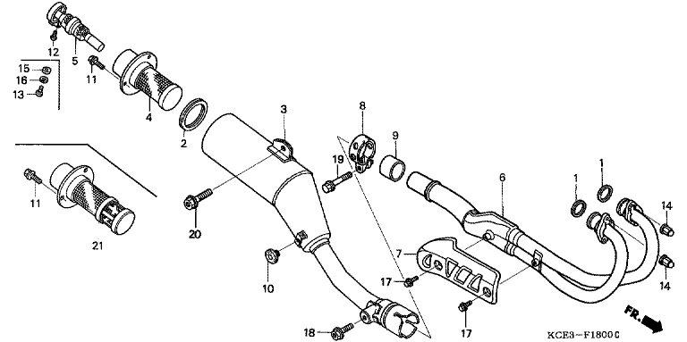 EXHAUST MUFFLER