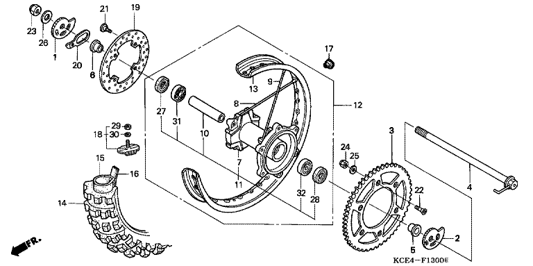 REAR WHEEL