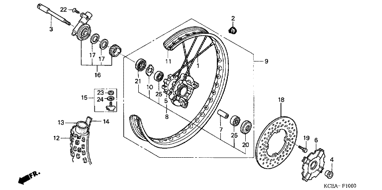 FRONT WHEEL