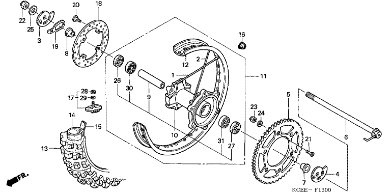 REAR WHEEL