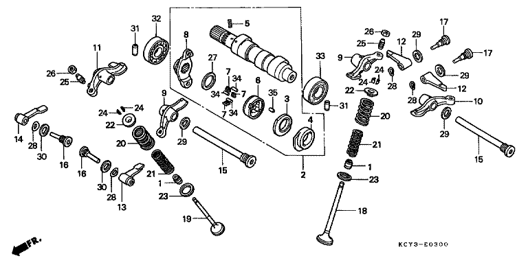 CAMSHAFT/VALVE