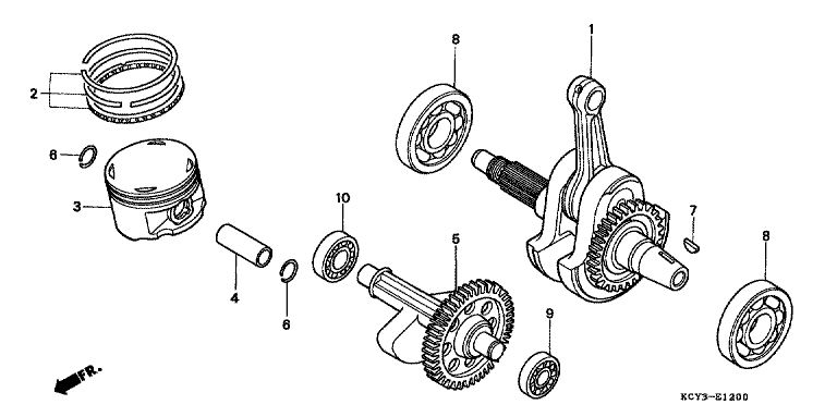 CRANKSHAFT/PISTON