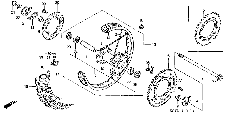 REAR WHEEL