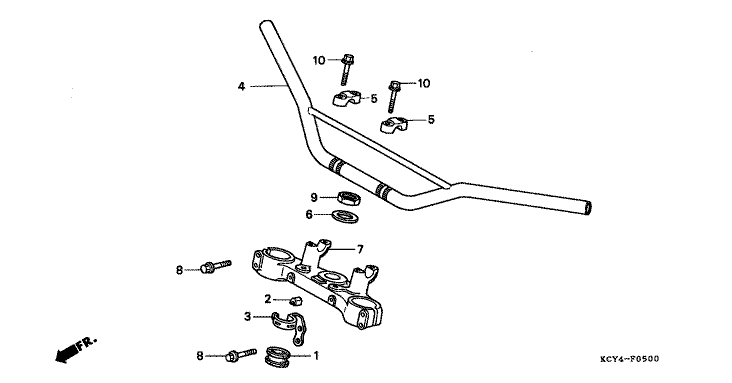 HANDLE BAR/TOP BRIDGE