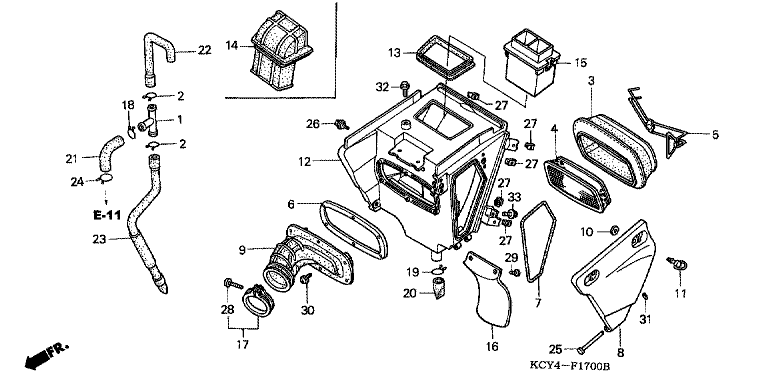 AIR CLEANER (A,A/A)