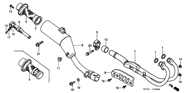 EXHAUST MUFFLER