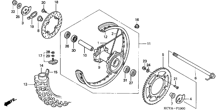 REAR WHEEL