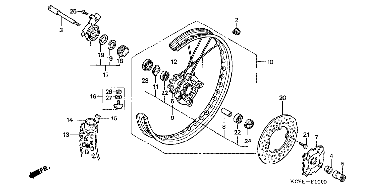 FRONT WHEEL