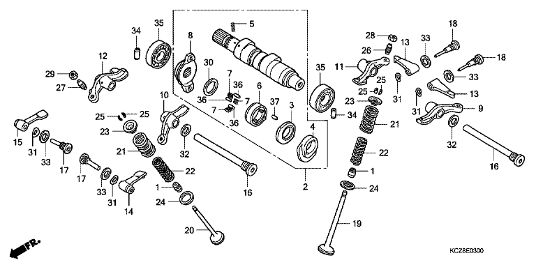 CAMSHAFT/VALVE