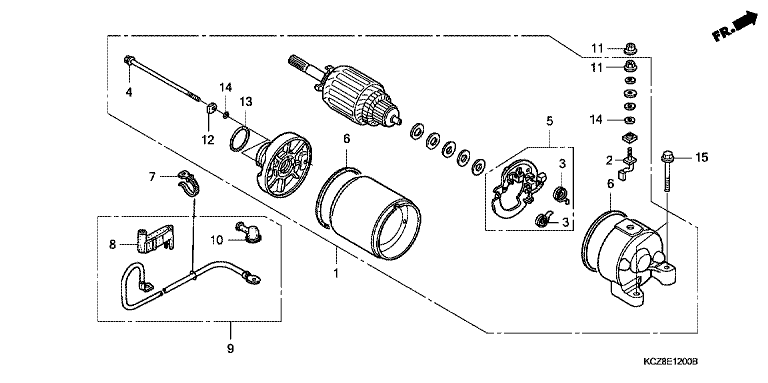 STARTING MOTOR