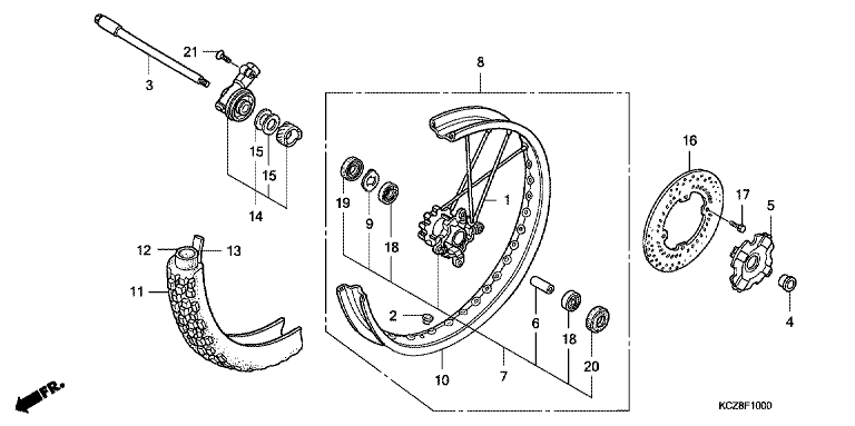 FRONT WHEEL