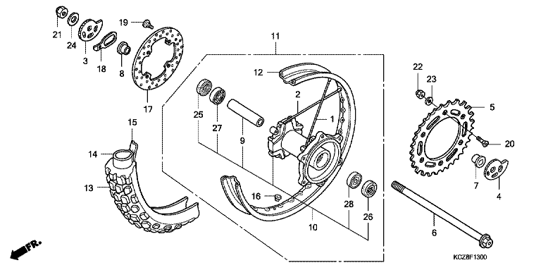 REAR WHEEL