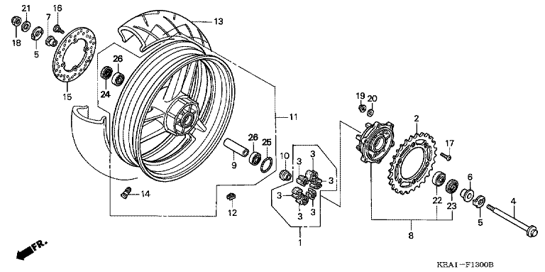 REAR WHEEL