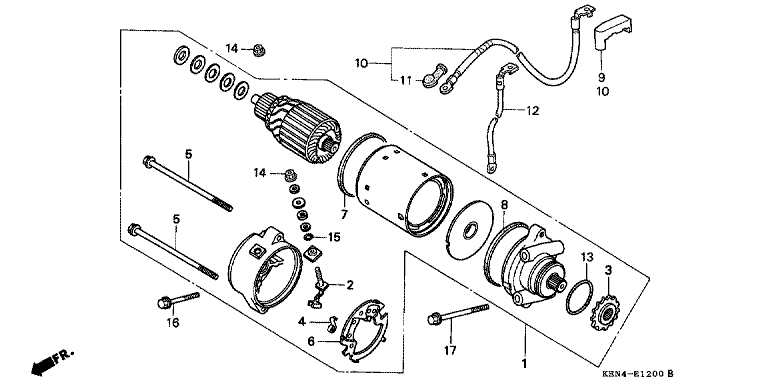 STARTING MOTOR