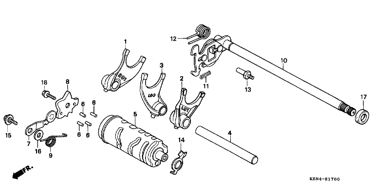 GEARSHIFT DRUM