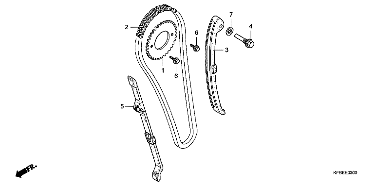 CAM CHAIN/TENSIONER