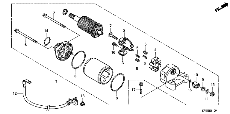 STARTER MOTOR