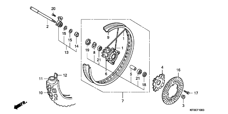 FRONT WHEEL