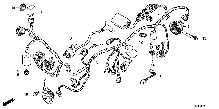 WIRE HARNESS/IGNITION COIL