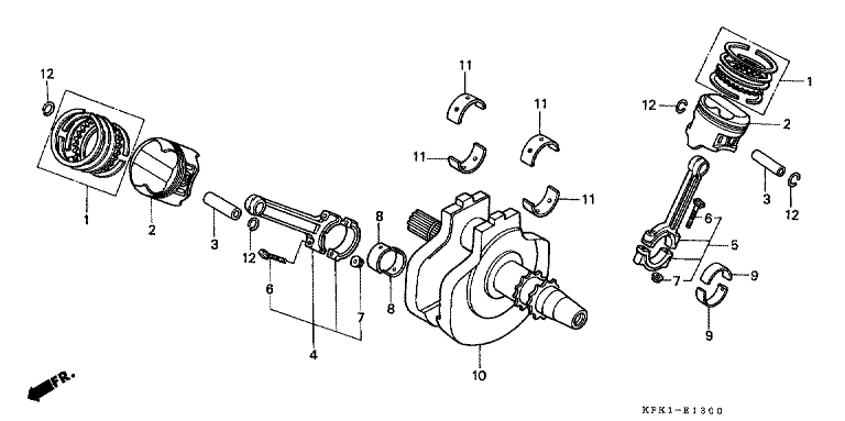 CRANKSHAFT/PISTON