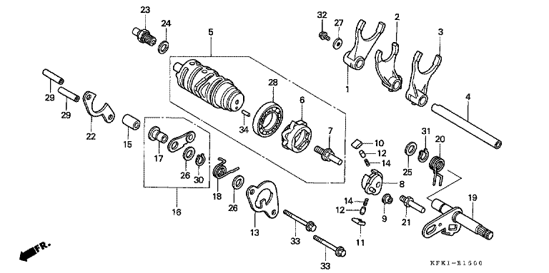 GEARSHIFT DRUM