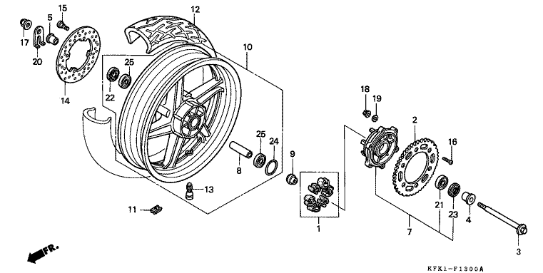 REAR WHEEL