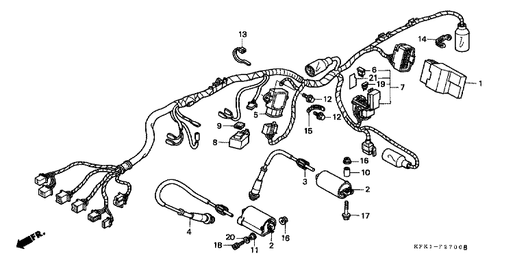 WIRE HARNESS/ IGNITION COIL