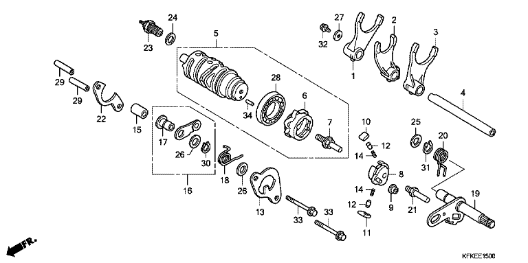 GEARSHIFT DRUM