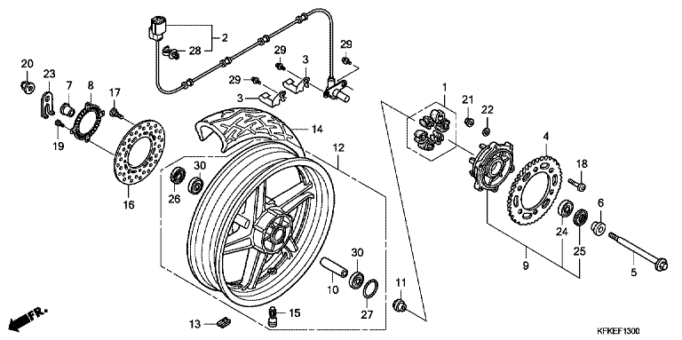REAR WHEEL