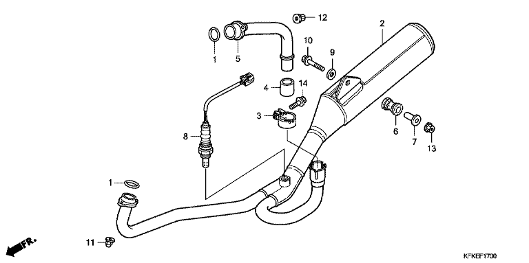 EXHAUST MUFFLER
