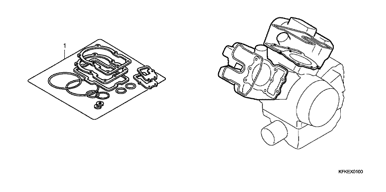 GASKET KIT A