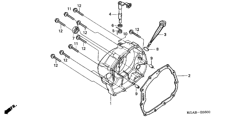 RIGHT CRANKCASE COVER