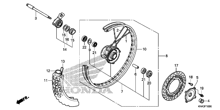 FRONT WHEEL