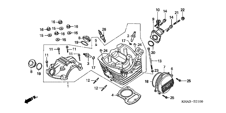 CYLINDER HEAD COVER/ CYLINDER HEAD